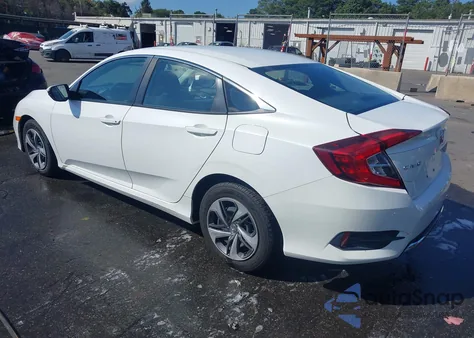 2020 Honda Civic Lx из США, поврежденный, VIN 2HGFC2F60LH571238